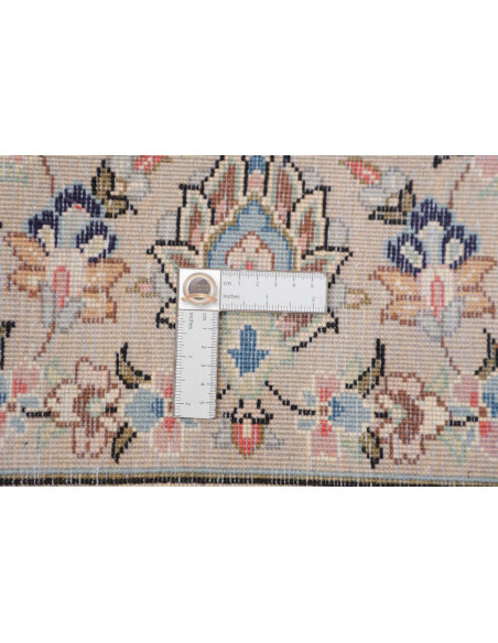 Hand Made Rug Kashan Persia 198x294 Cream Ivory