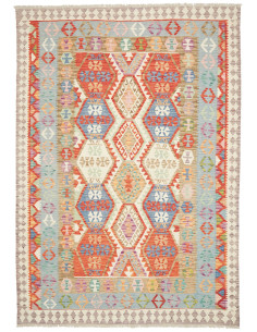 Rug Kilim Afghanistan 206x290 Terracotta Orange