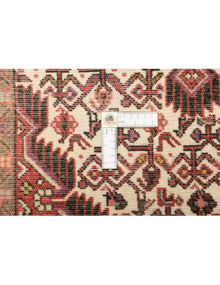 Hand Made Rug Hamadan Persia 71x122 Terracotta