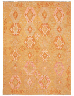 Rug Kilim Afghanistan 149x206 Golden Yellow Ter