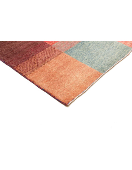 Hand Made Rug Mosaic Pakistan 192x286 Multicolo