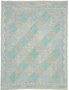 Rug Kilim Afghanistan 152x200 Sky Blue Turquois
