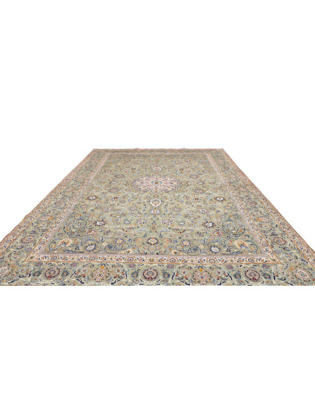 Hand Made Rug Nadjafabad Persia 318x430 Sage Gr
