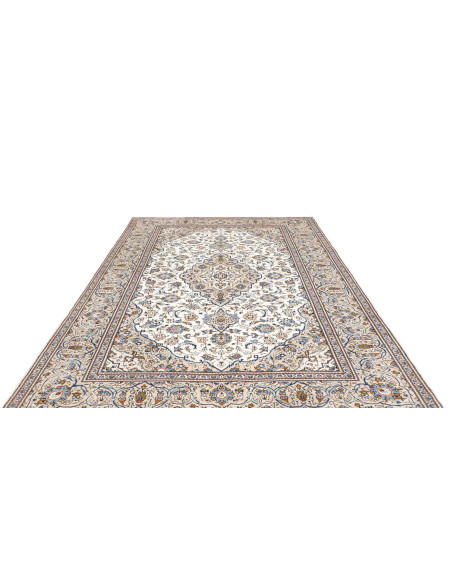 Tappeto Originale Kashan Persia 205x300 Avorio