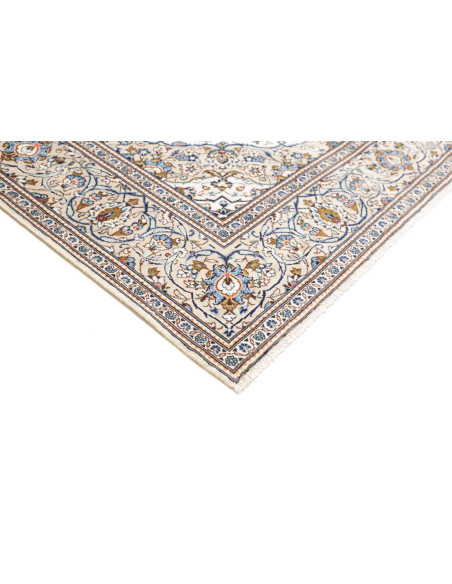 Tappeto Originale Kashan Persia 205x300 Avorio