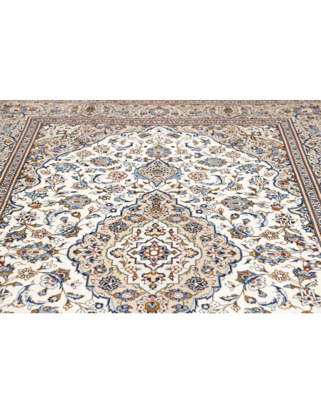 Tappeto Originale Kashan Persia 205x300 Avorio
