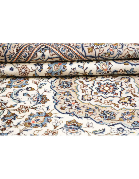 Tappeto Originale Kashan Persia 205x300 Avorio