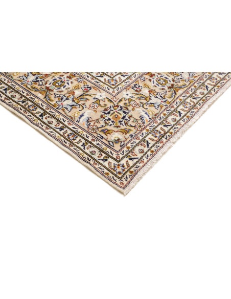 Tappeto Originale Kashan Persia 247x352 Crema B