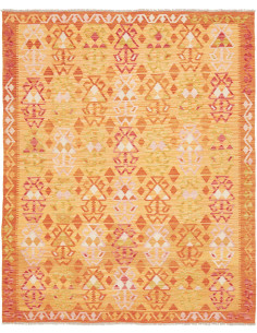 Rug Kilim Afghanistan 160x196 Golden Orange Ter