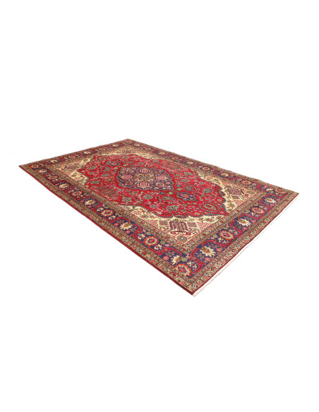 Rug Tabriz Persia brown grey 197x292