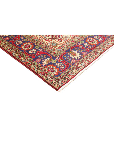 Rug Tabriz Persia brown grey 197x292