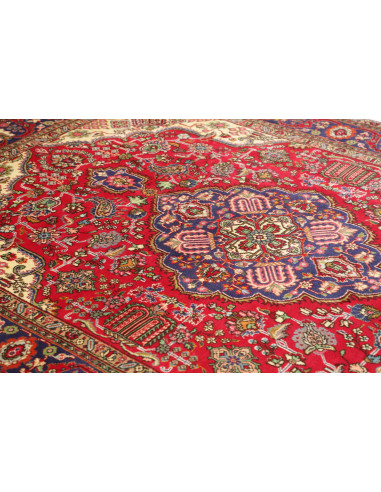 Rug Tabriz Persia brown grey 197x292