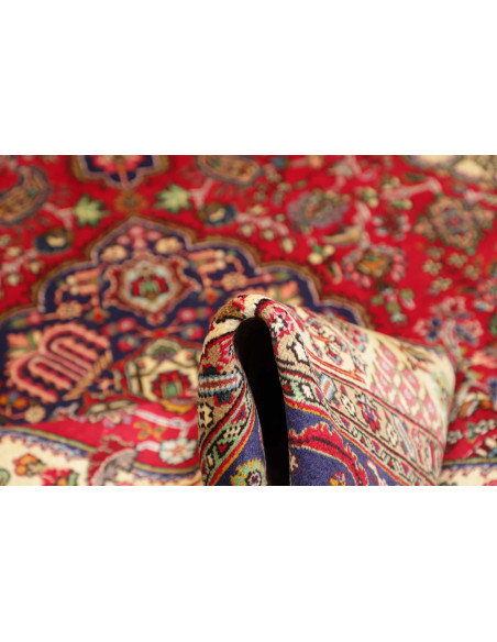 Rug Tabriz Persia brown grey 197x292