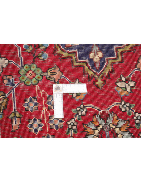 Rug Tabriz Persia brown grey 197x292