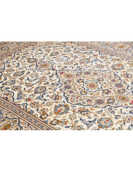 Tappeto Originale Kashan Persia 200x296 Avorio