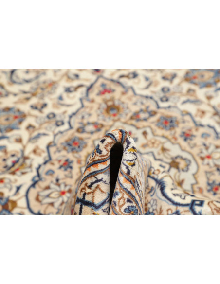 Tappeto Originale Kashan Persia 200x296 Avorio