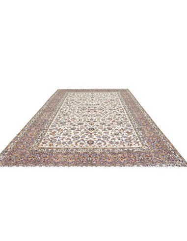 Tappeto Originale Kashan Persia 284x396 Crema B