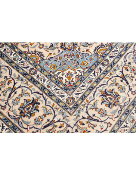 Tappeto Originale Kashan Persia 303x410 Crema B