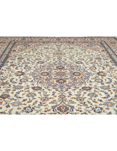 Tappeto Originale Kashan Persia 303x410 Crema B