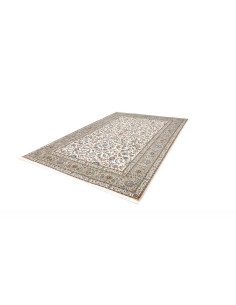 Hand Made Rug Kashan Persia 235x342 Cream Ivory 2