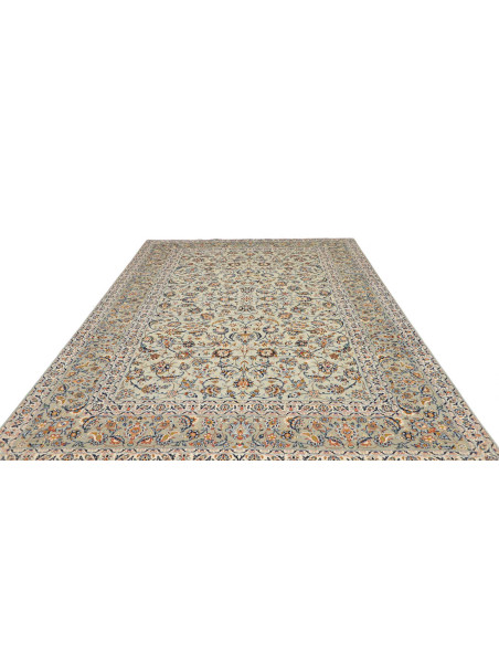 Tappeto Originale Kashan Persia 245x347 Verde S