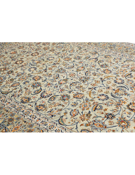 Tappeto Originale Kashan Persia 245x347 Verde S