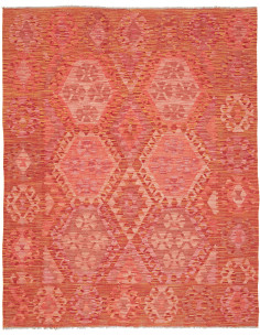 Rug Kilim Afghanistan 159x197 Orange Coral Terr