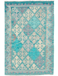 Rug Kilim Afghanistan 102x151 Turquoise Light G