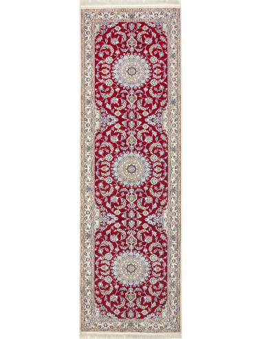 Nain 9la 90x309 Cm Nain 9la, Persia, Hand-carded Wool And
