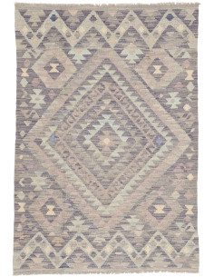 Rug Kilim Afghanistan 105x152 Muted Purplish Gr