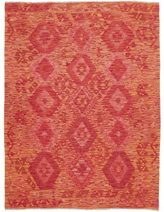 Rug Kilim Afghanistan 153x201 Red Orange Yellow