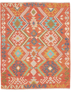 Rug Kilim Afghanistan 153x191 Terracotta Orange