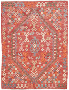 Rug Kilim Afghanistan 149x196 Terracotta Pale B