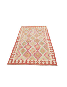 Rug Kilim Afghanistan yellow brown 102x192 2