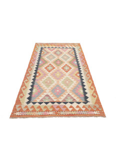 Tappeto Kilim Afghanistan beige marrone 97x206 2