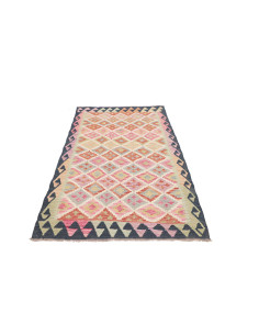 Rug Kilim Afghanistan beige yellow 104x197 2