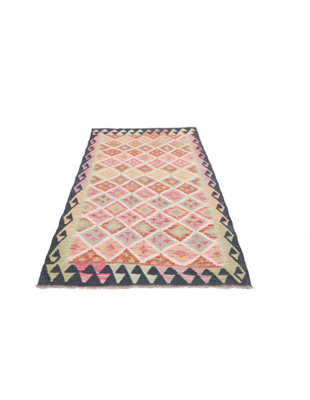 Rug Kilim Afghanistan beige yellow 104x197