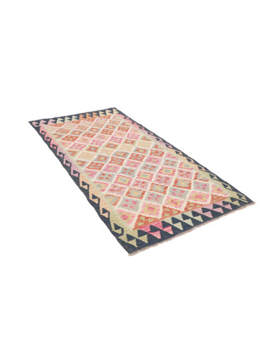 Rug Kilim Afghanistan beige yellow 104x197