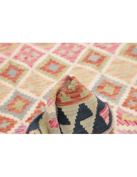 Rug Kilim Afghanistan beige yellow 104x197