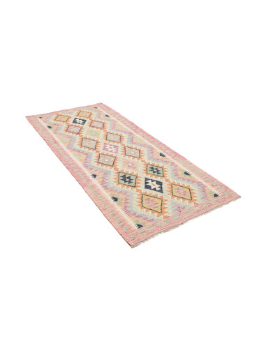 Tappeto Kilim Afghanistan beige giallo 101x211