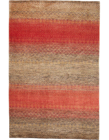 Tappeto Royal Gabbeh Pakistan 200x309 Rosso Ara