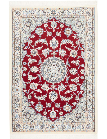 Nain 9la 101x150 Cm Nain 9la, Persia, Hand-carded Wool And