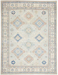 Tappeto Kazak Afghanistan 153x203 Azzurro Celes