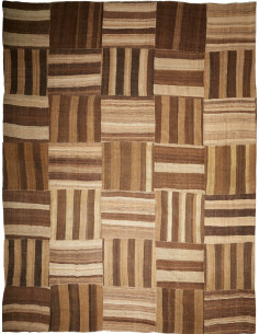 Rug Patch Persia brown maroon 373x400