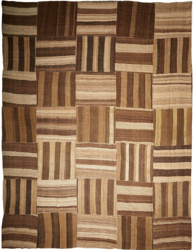 Rug Patch Persia brown maroon 373x400