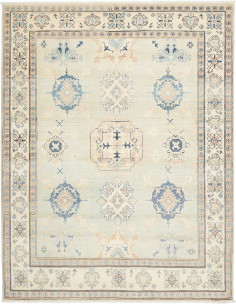 Tappeto Kazak Afghanistan 155x200 Verde Acqua C