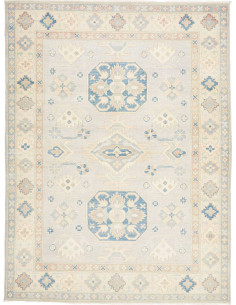 Rug Kazak Afghanistan 150x202 Light Grey Light