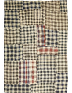 Tappeto Patch Persia beige azzurro 167x243