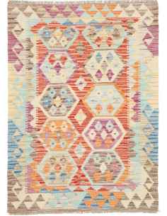 Tappeto Kilim Afghanistan 86x120 Terracotta Ara