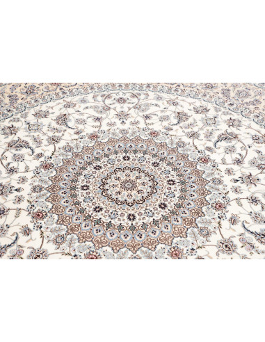 Tappeto Nain 6La Persia bianco 245x245